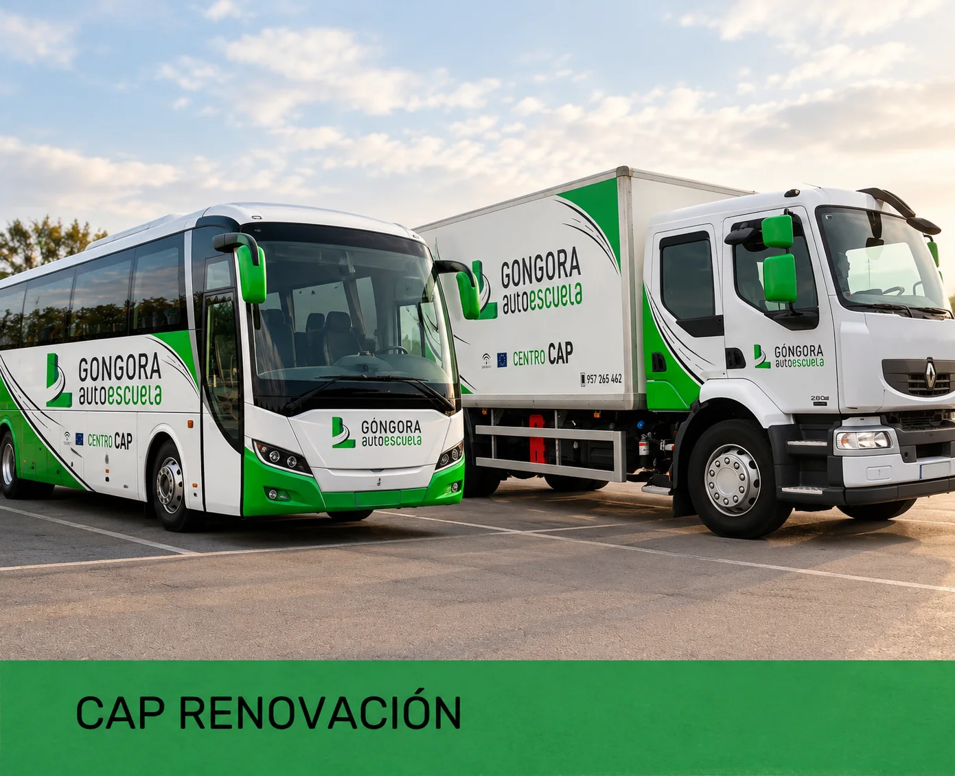 Renovación CAP en Córdoba - Autoescuela Góngora